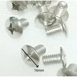 Ốc dù lớn inox 6ly x16x10 con...