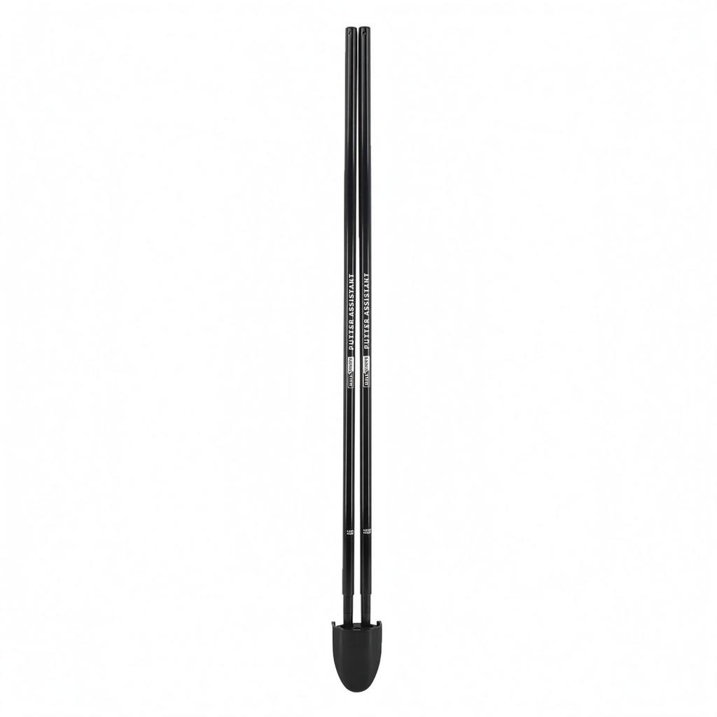 Baosity Golf Putting Trainer Two Shaft Grip Putter Practice Machine Golf Black