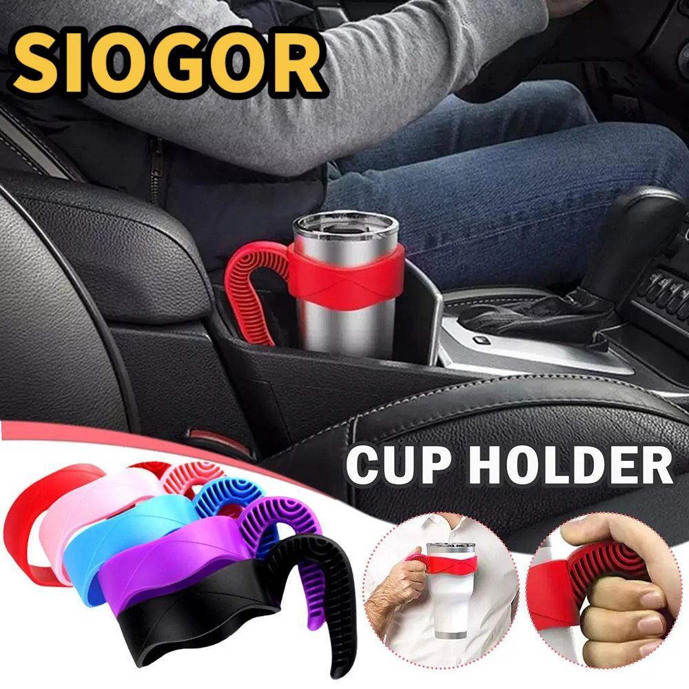 SIOGOR 1 Cái Cốc Cốc Cốc Cốc, Phụ Kiện Chai Nước 5 Màu Giá Đỡ, Drinkware Cốc Di Động Cốc Uống Giá Để