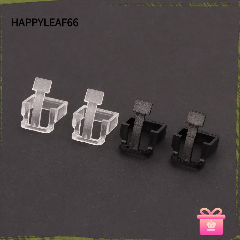 HAPPYLEAF 10 Cái Vỏ bảo vệ phích cắm RJ45, Khóa cáp có thể thay thế Đầu pha lê, Kẹp kết nối ABS RJ45