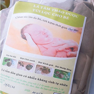 Lá tắm bé 30 túi lọc