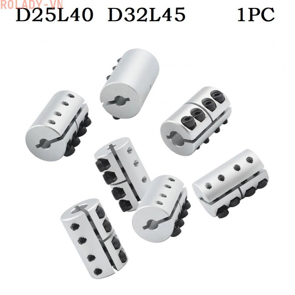 #ROYALLADY#Rigid Shaft Coupler Integrated Silver 40/45mm Nside Length High Quality