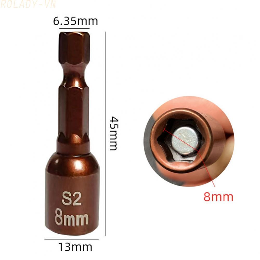 #ROYALLADY#Magnetic Nut Driver Easy Handling Hand Tools High-quality Materials DIY Projects