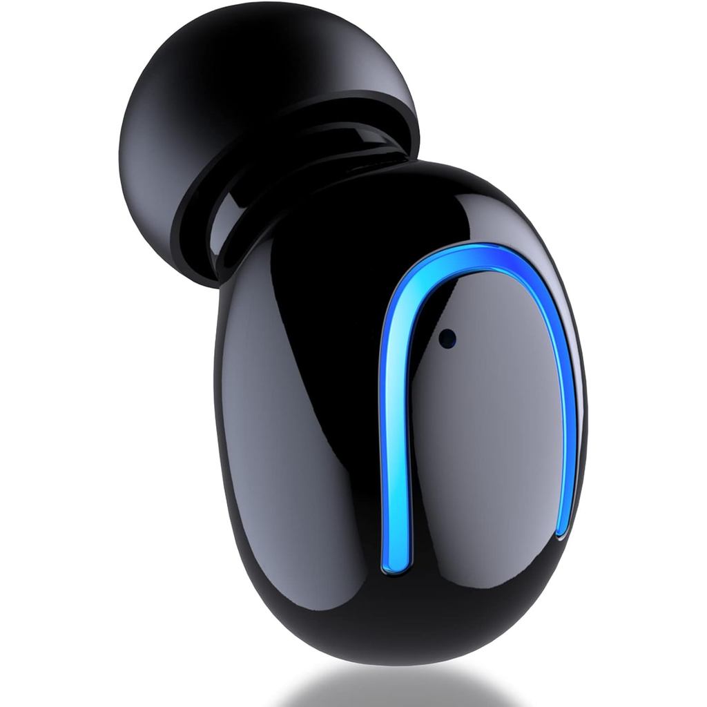 Mini Bluetooth Single Earbud Small Wireless Invisible Headphones，Single Earphone with 6 Hour Playtim