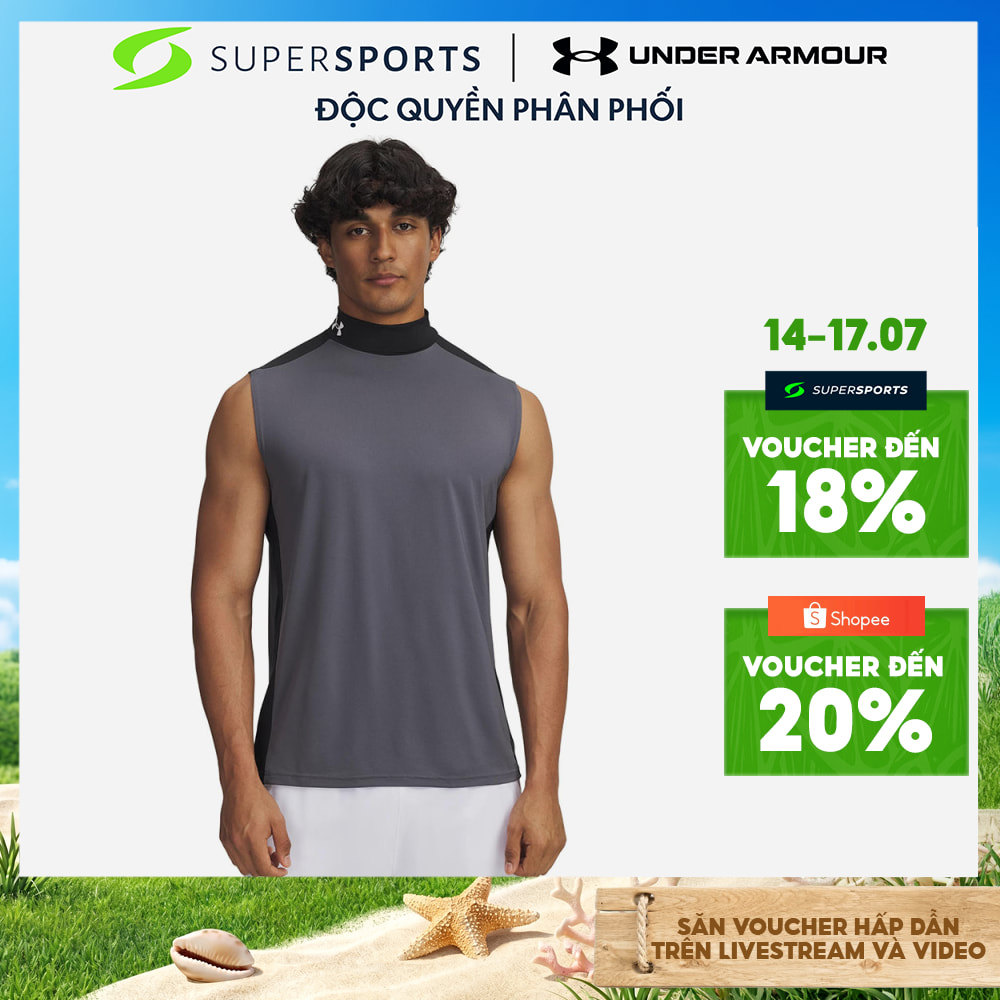 Áo Ba Lỗ Nam Under Armour Heatgear® Wordmark - 6007049-025
