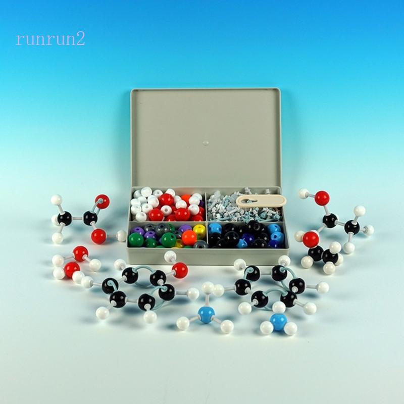 RUNRUN 240 Bộ mô hình phân tử hóa học để học hóa học vô cơ hữu cơ