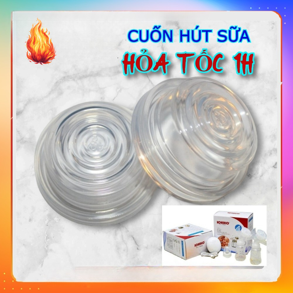 [HỏaTốc] Cuống hút màng hút sữa thay thế ICHIKO M3 M05 - Cuống silicon, xi lanh, phụ kiện máy hút sữ