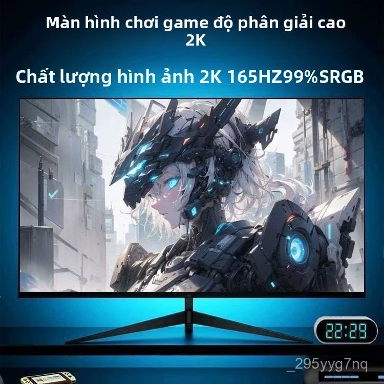 Màn hình máy tính cong 2K 144Hz 32 27 24 inch không viền 4K 240Hz gaming sắc nét chất lượng cao giao