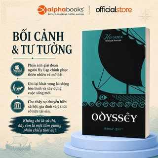 Sách - Odyssêy - Homer (Tái bản 2026) (Omega Plus)