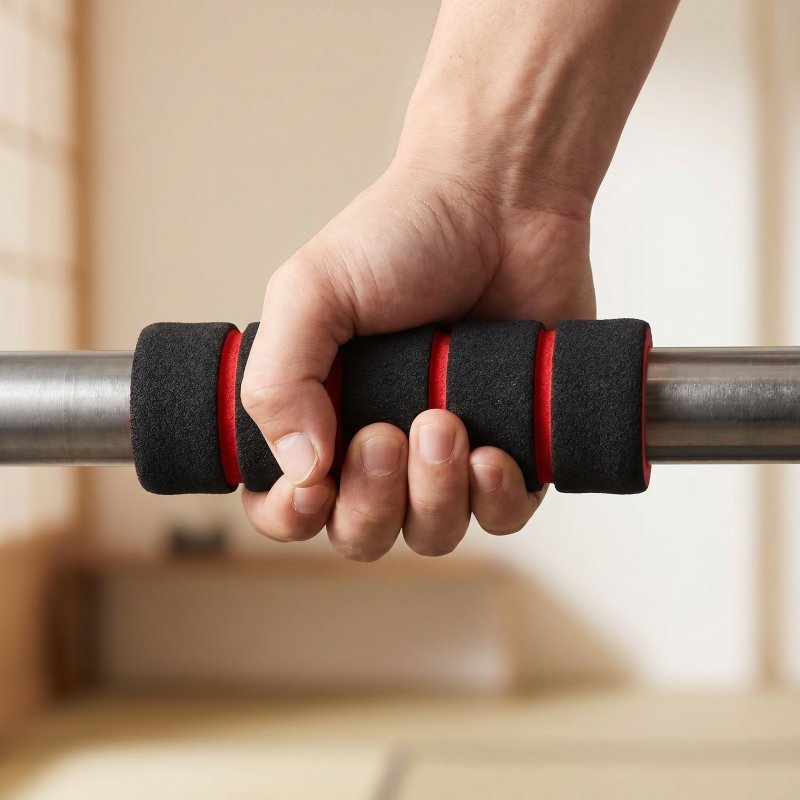 🛁 3Pcs Bọc Cầm Đạp Mút Đen - Lót Tạ Gym Barbell