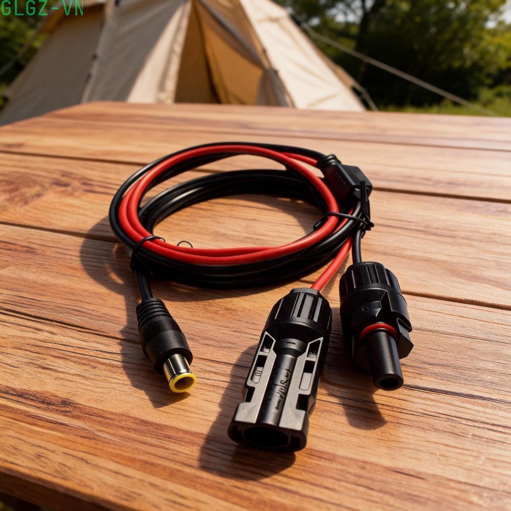 Solar Connector Cable 16awg Main Cable 1.8m Length Stable Power Supply