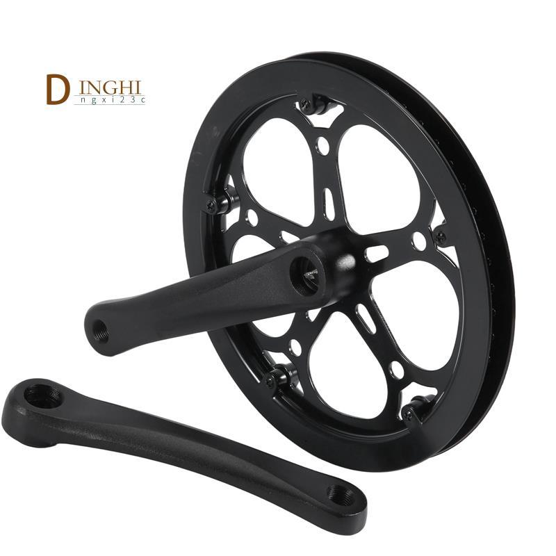 Xe Đạp Gấp Xe Đạp Quay 52T 170Mm Xe Đạp Quay Bộ Răng Đĩa Đơn Tốc Độ Xe Đạp Lỗ Bánh Xích Phụ Kiện