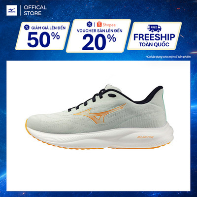 Giày Chạy Bộ Nam Mizuno Mizuno Revolt 4 - Xám Đỏ - J1GC258103
