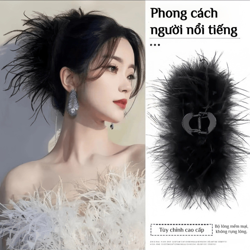[Thiết Kế Công Chúa] Kep Toc Cang Cua Long Da Dieu Sang Chanh - Kep Toc Ca Map Dinh Long Vu Hai Mat 