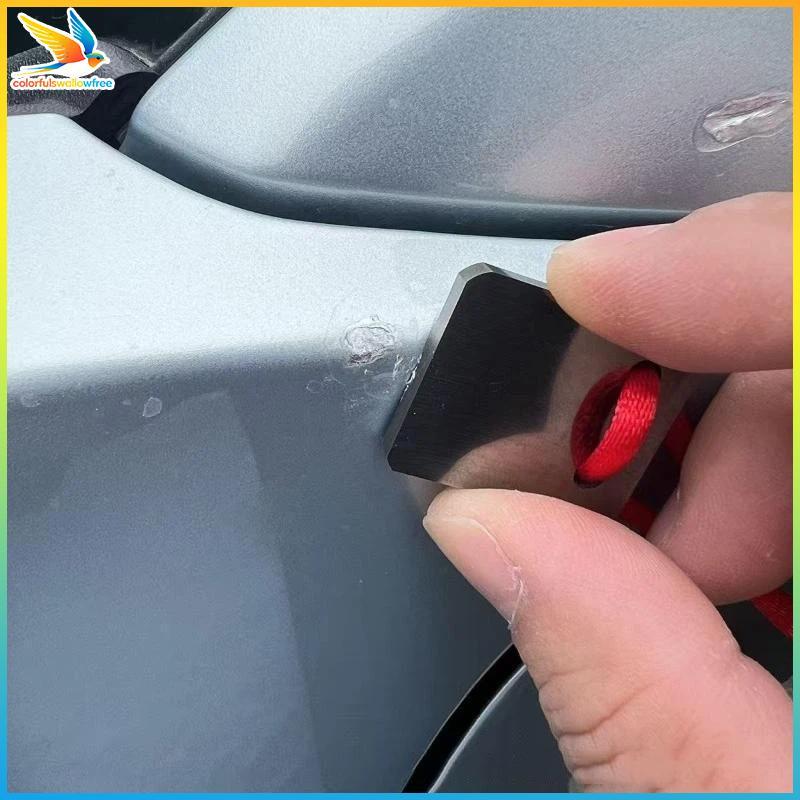Colourswallowfree Car Varnish Sagging Removal Scraper Công cụ đánh bóng sơn chính xác Tẩy màng tái s