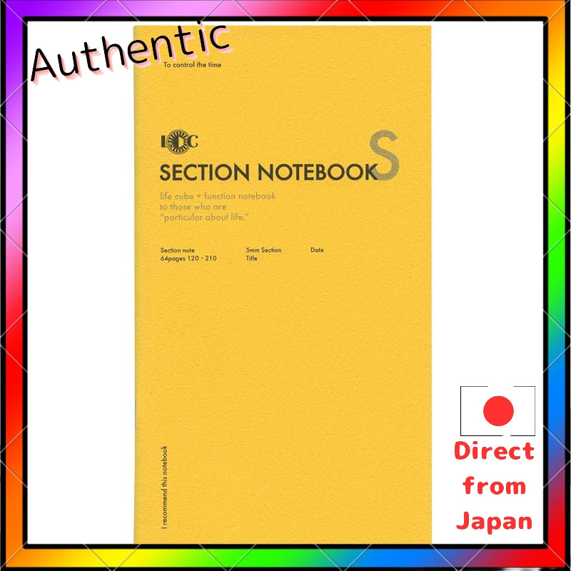 Luddite A5 Slim Function Note SECTION NOTEBOOK (Grid Notebook) United Bees