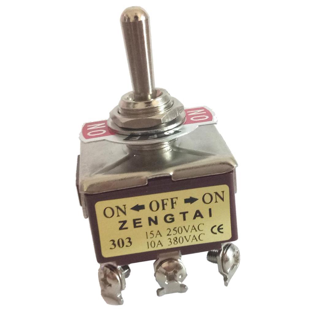 Công tắc bật tắt, Bật / tắt 3pdt / bật 3 vị trí 9 chân Chốt, Ac