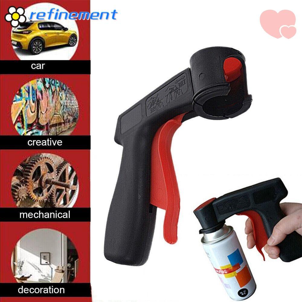 REFILINEMENT Spray Paint Handle, Trigger Handle Handle type Spray Can, Portable Universal Auto Lock 