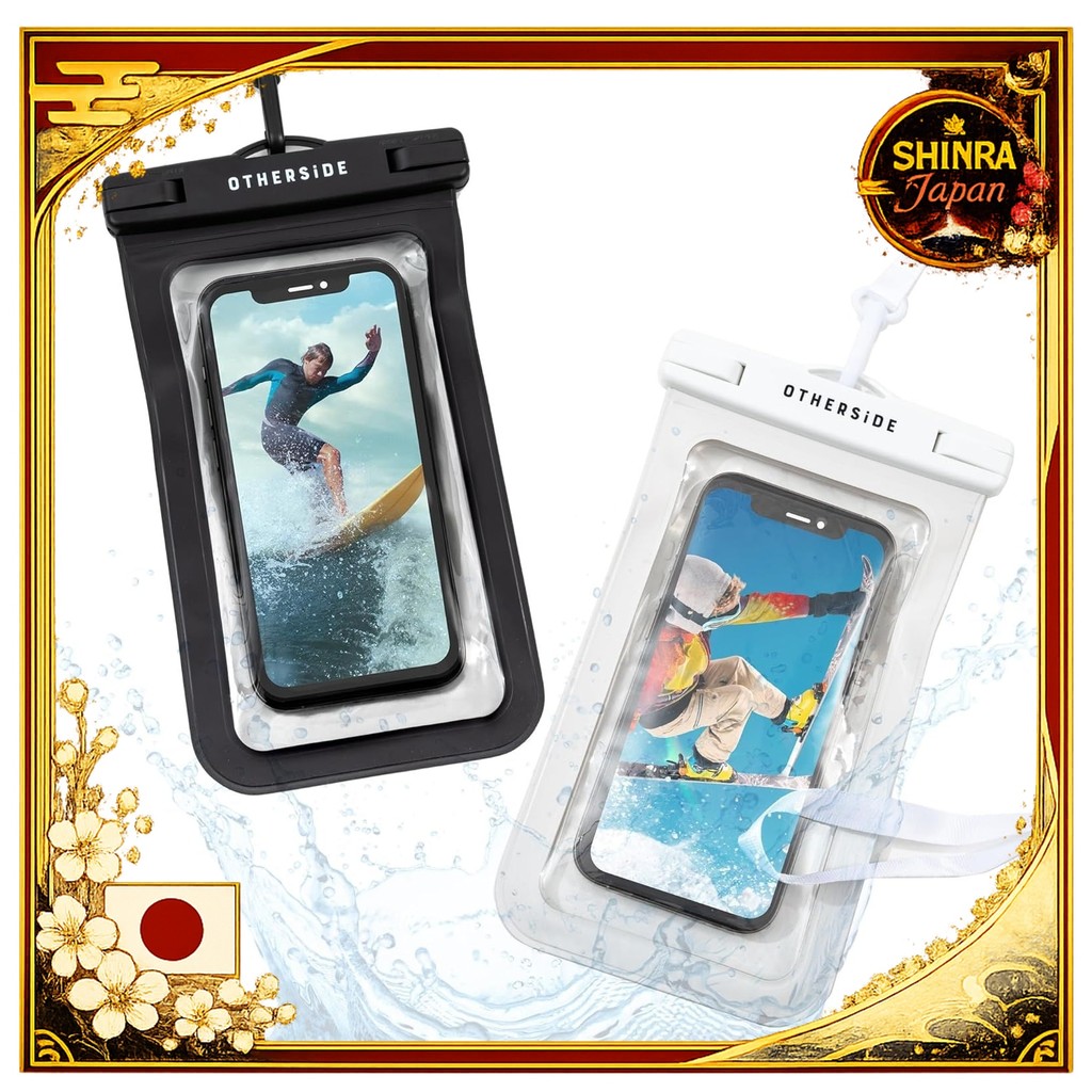 《Direct From Japan》  Set of 2 Smartphones to Choose from, Waterproof Case, Waterproof Smartphone Cas