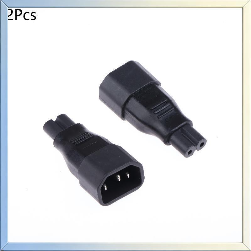 Any2Get5% tắt C14 sang C7 Bộ chuyển đổi IEC320 Đầu nối nguồn nhẹ cho thiết bị Video âm thanh trong v