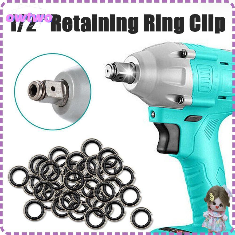 Kẹp vòng chữ O O O OWTWO 1 / 2 ", Vòng giữ lại chống tháo rời, Phụ kiện cờ lê tác động vòng giữ đa năng