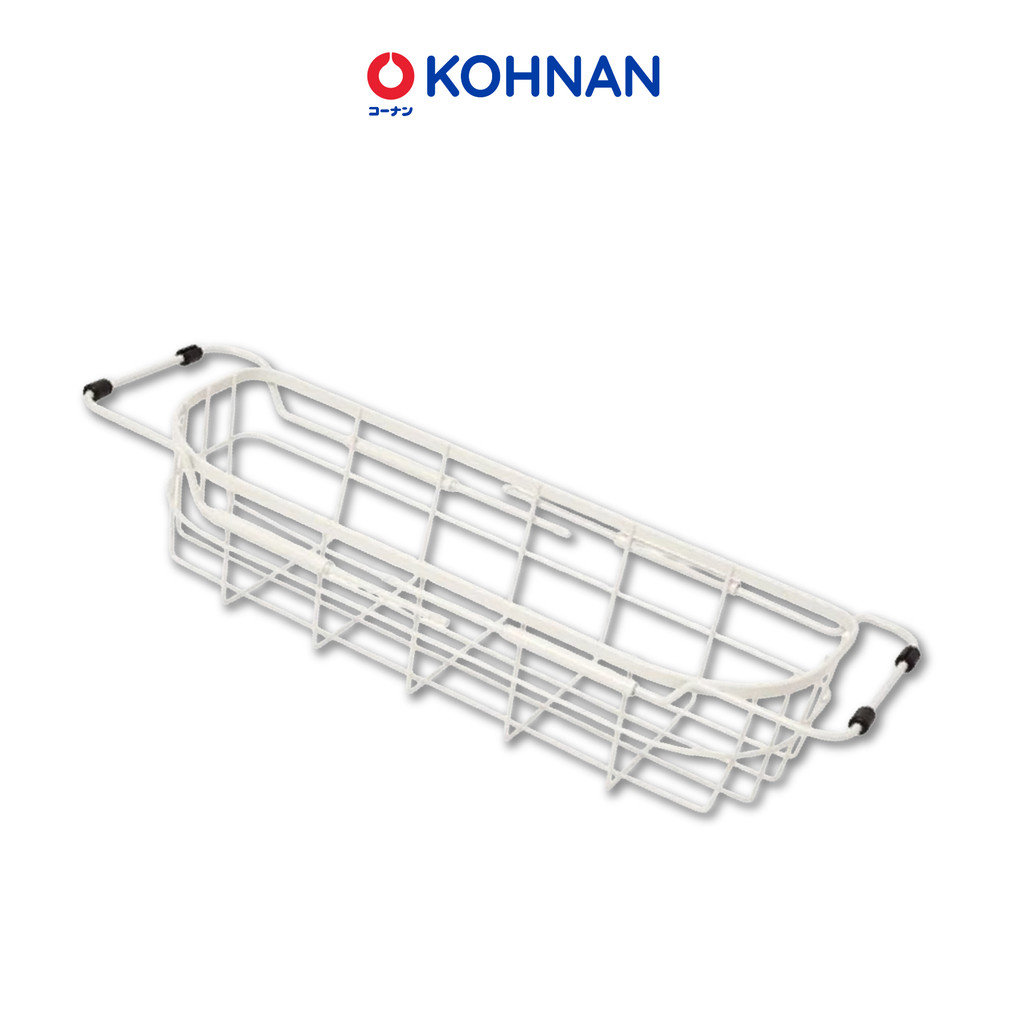 Kệ Úp Chén Đĩa KOHNAN để bồn rửa chén có thể điều chỉnh, màu trắng