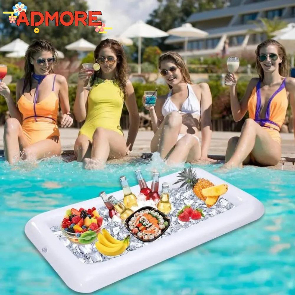 Khay Salad ADMORE, Khay Buffet PVC Khay Bể Buffet Khay Buffet, Di Động Vui Nhộn Bể Bơi Không Khí Pha