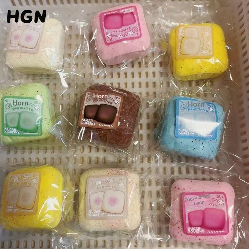 Đồ chơi giảm căng thẳng HN Soft Squishy Cube dành cho người lớn và thanh thiếu…