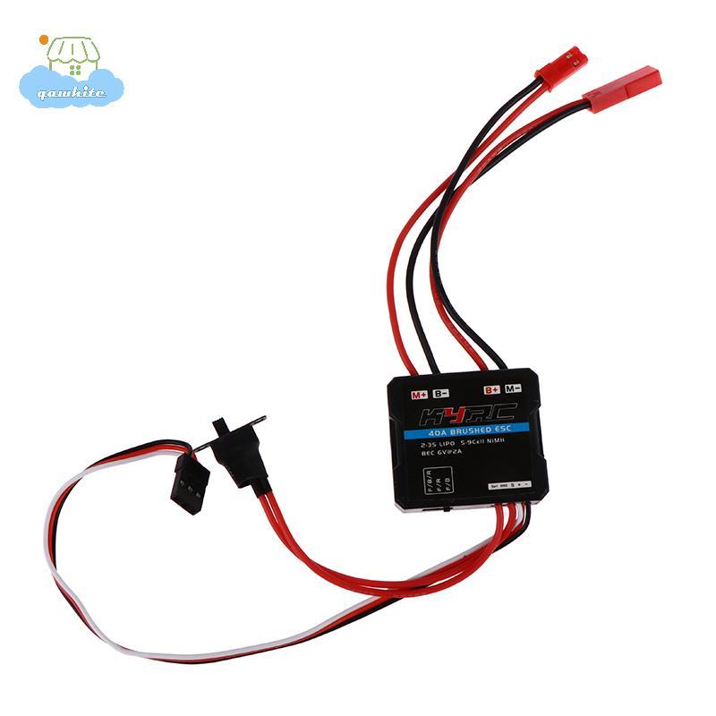 [LI] Bộ điều khiển tốc độ điện tử ESC chải 40A cho WPL C24 C34 MN D90 MN99S MN86S [IE]