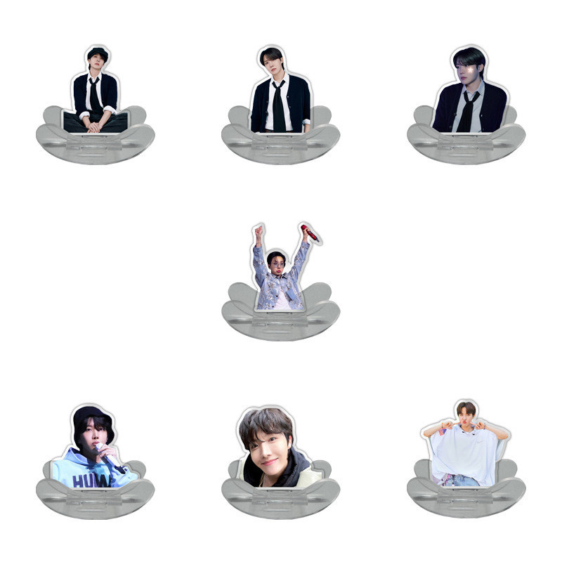 Mới BTS JHOPE Acrylic Rocking Music JHOPE JHOPE Jung Hoseok Để Bàn Đứng Thẻ Rocking Horse Tùy Chỉnh