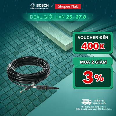 Phụ kiện rửa ống 10 mét Bosch