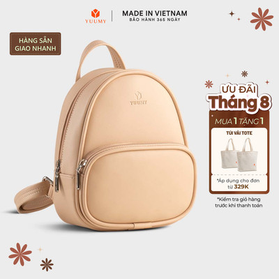Balo Yuumy (Thời trang nữ phong cách dễ thương - Balo da Seasand YBA105) Bagsmart