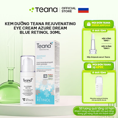 Kem dưỡng mắt Teana Rejuvenating Azure Dream trẻ hóa da vùng mắt với Blue Retinol 30ml