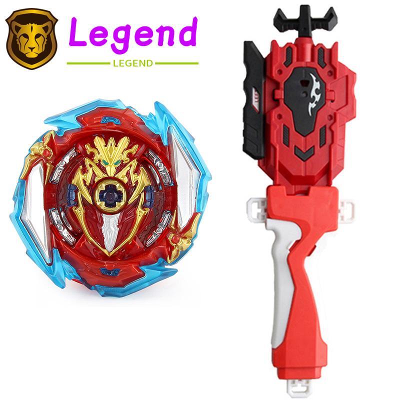 B-173-01 SuperKing Infinite Achilles với bộ phóng hoặc chỉ đồ chơi Bey Burst cho trẻ em quay