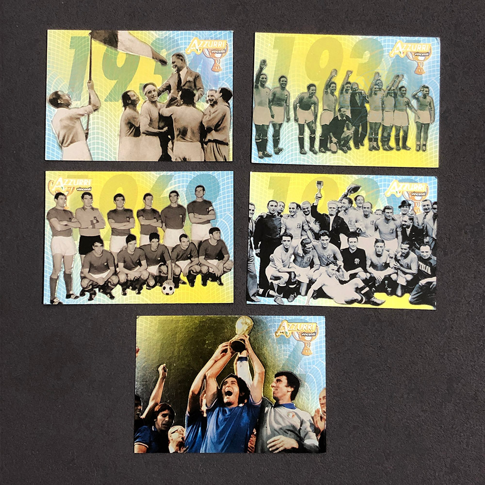 Panini Panini 2004 Đội tuyển quốc gia Ý AZZURRI Thẻ ngôi sao World Cup chính thức Thế vận hội Châu Â