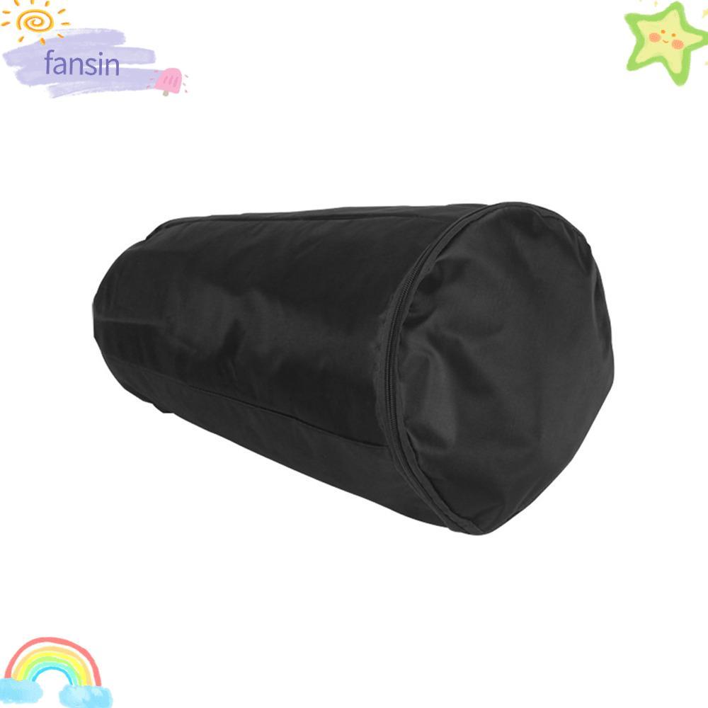 FANSIN Drum Carry, Túi trống Djembe màu đen cỡ 8 Inch, Túi vải di động cho trống Djembe