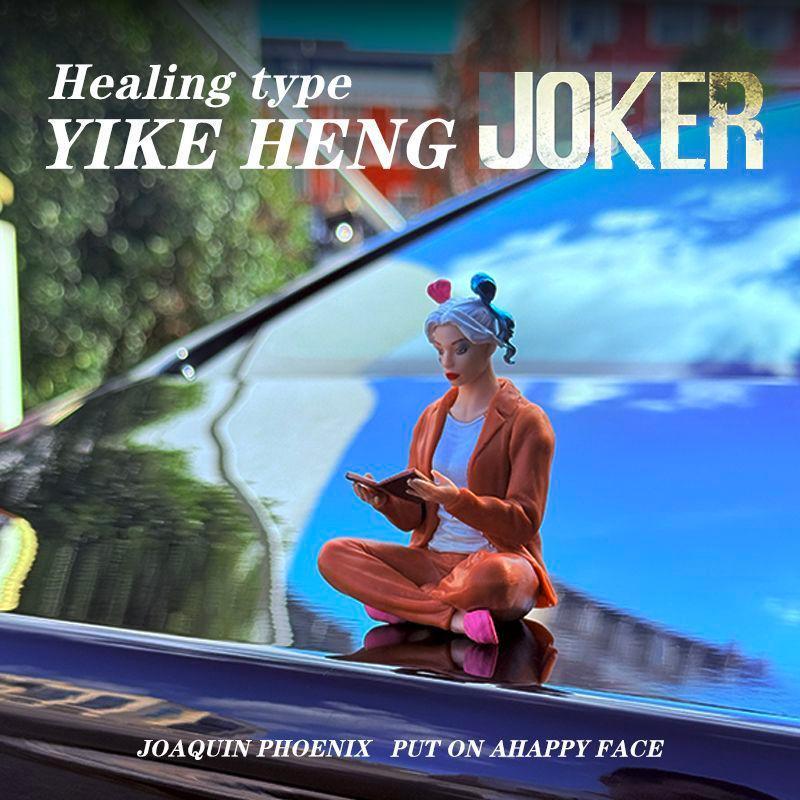 Harley Quinn Harley Quinn Harley Quinn Ngồi Hình DC Suicide Squad JOKER Series Meiman Mẫu Xe Để Bàn 