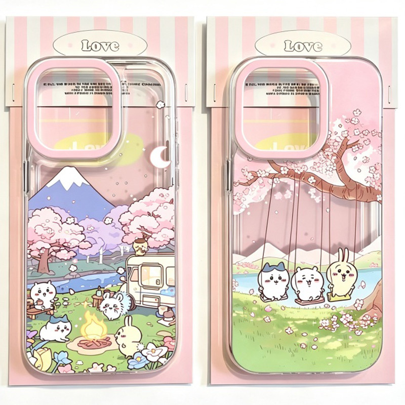 Ốp Điện Thoại Trong Suốt Anime Chiikawa Cho Xiaomi 11 Lite 11T 15T Pro POCO F7 X7 X6 X3 F5 X5 Pro NF