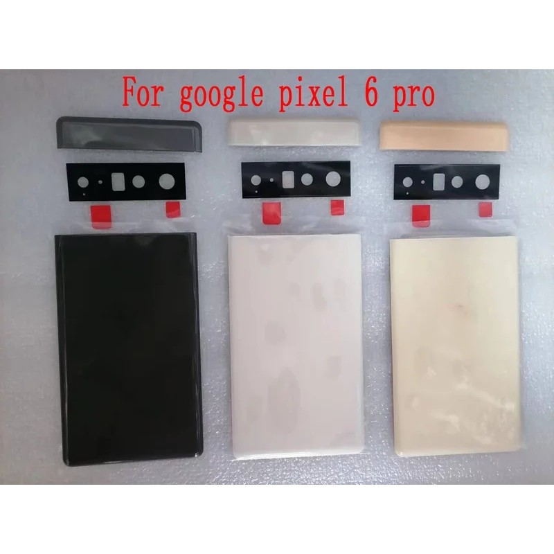 Dành Cho Google Pixel 6 6 Pro Mặt Sau Pin Cửa Kính Phía Sau Vỏ Thay Thế GLUOG G8VOU Pin