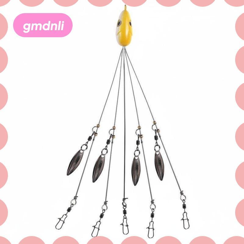 Alabama Rig Soft Swimbait Umbrella Rig Thiết kế lấy cảm hứng từ sinh học cho ngư dân Bass, Anglers