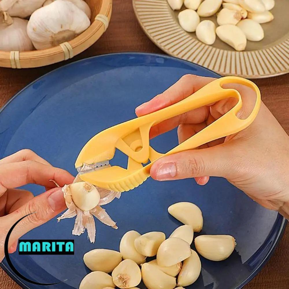 MARITA Tỏi Lột Hướng Dẫn Sử Dụng Nhíp, Tỏi Lột Đa Năng Tỏi Peeler, Quà Tặng Dụng Cụ Loại Bỏ Thân Di 