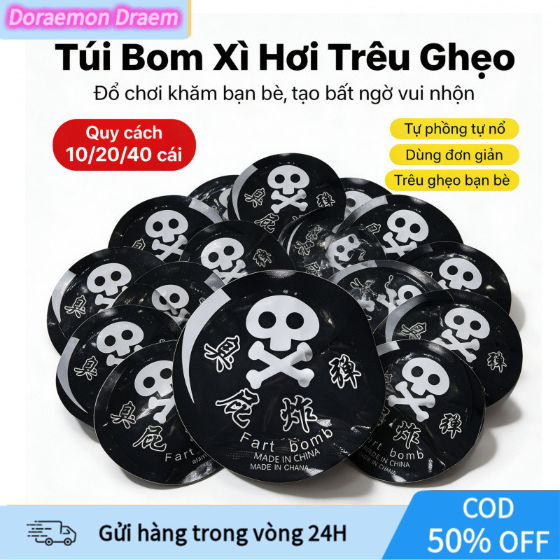[COD] Trứng xì hơi 10/20/40 quả tổ chức trò chơi vui tại nhà