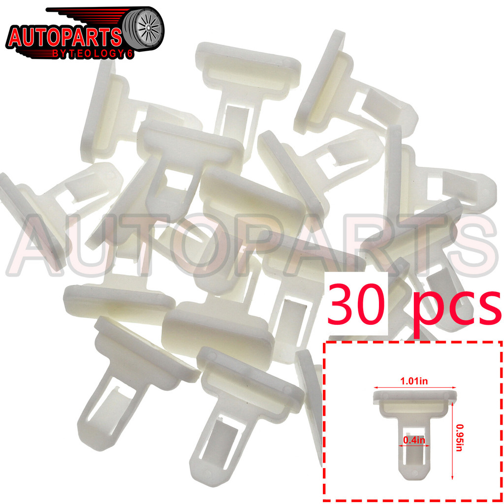 30x Dành Cho Xe TOYOTA BUMPER Giữ Kẹp RAV4 4Runner 2013-2017 Tràng Hoa 2010-2017