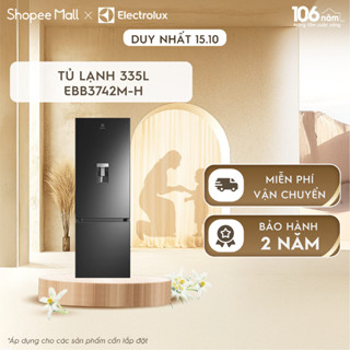 [Mới] Free giao hàng - Tủ lạnh Electrolux ngăn đá dưới UltimateTaste 300 335L EBB3742M-H
