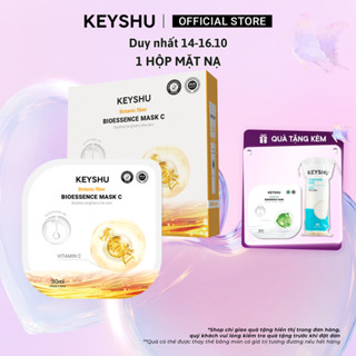 Mặt Nạ Bioessence Mask - Vitamin C KEYSHU Dưỡng Ẩm, Làm Dịu Và Sáng Da 10 Miếng 30ML