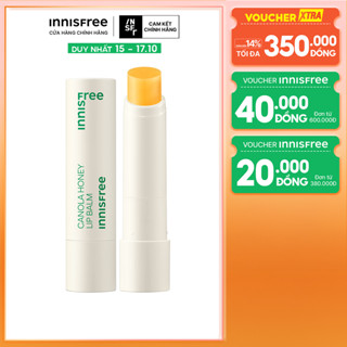 Son dưỡng ẩm không màu innisfree Canola Honey Lip Balm 3.5g