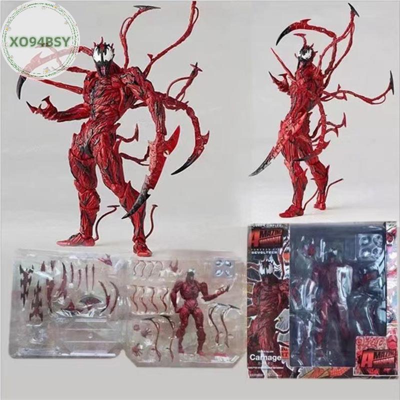 XO94BSY Red Venom Carnage Nhân Vật Hành Động SHFiguarts Venom SHF Venom 2 Let There Be Carnage Anime