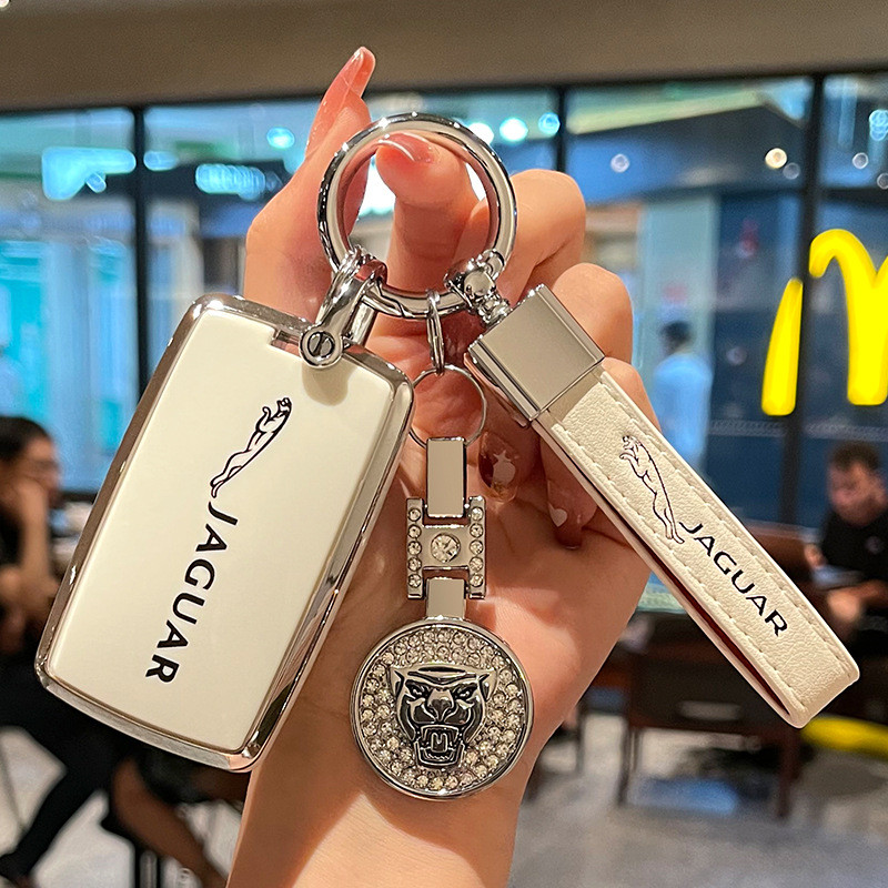 Thích hợp cho Vỏ chìa khóa Jaguar XEL XFL Car fpace / XJL / ftype Khóa vỏ bảo vệ TPU trọn gói