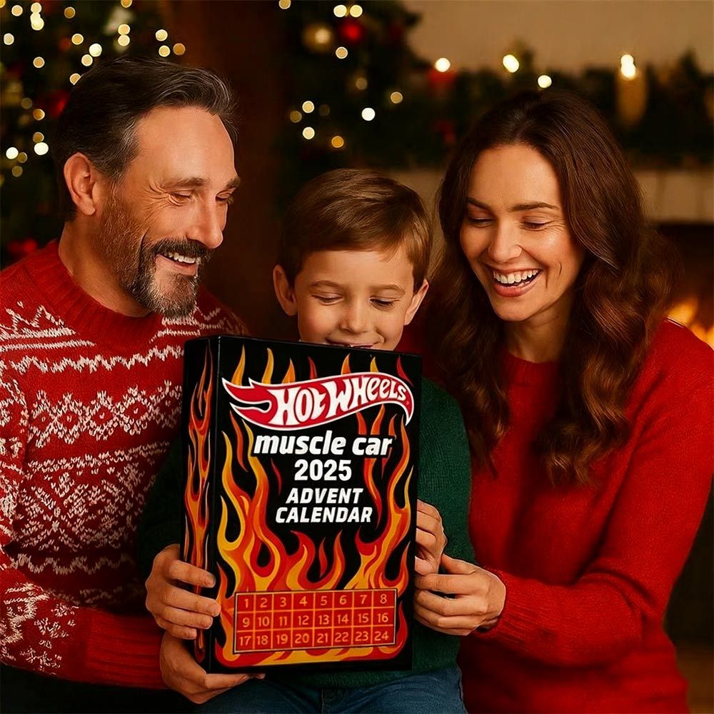 Hot Wheels toy car calendar blind box 2025 Advent Calendar