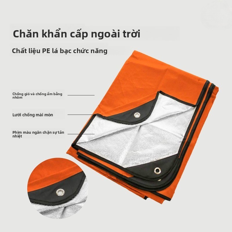 Chăn sinh tồn đa năng dễ mang theo cho cắm trại ngoài trời - H121